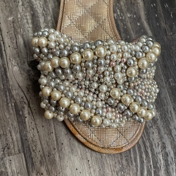 Chanel mule ivory sandals - Picture 3 of 6